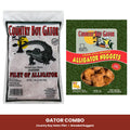 Gator Combo: Country Boy Gator alligator filet and breaded nuggets